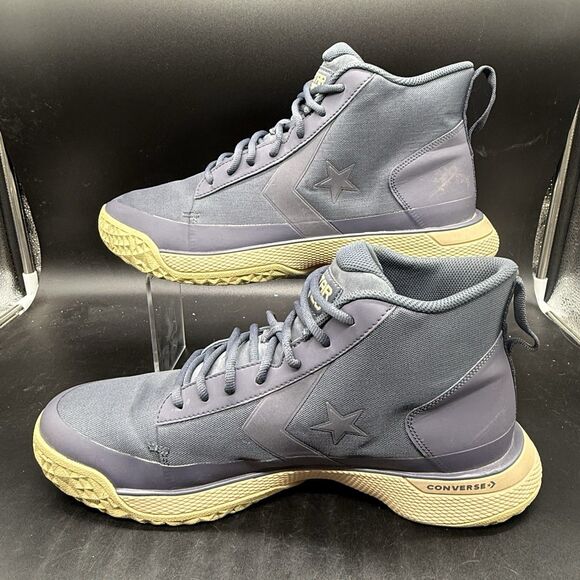 Converse Star Series BB Mid Carbon Blue Sneaker Mens Size 12 166518C - Picture 2 of 7